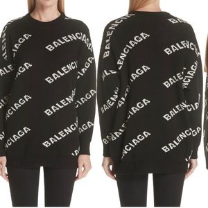 Balenciaga Knit Crew Neck Sweater